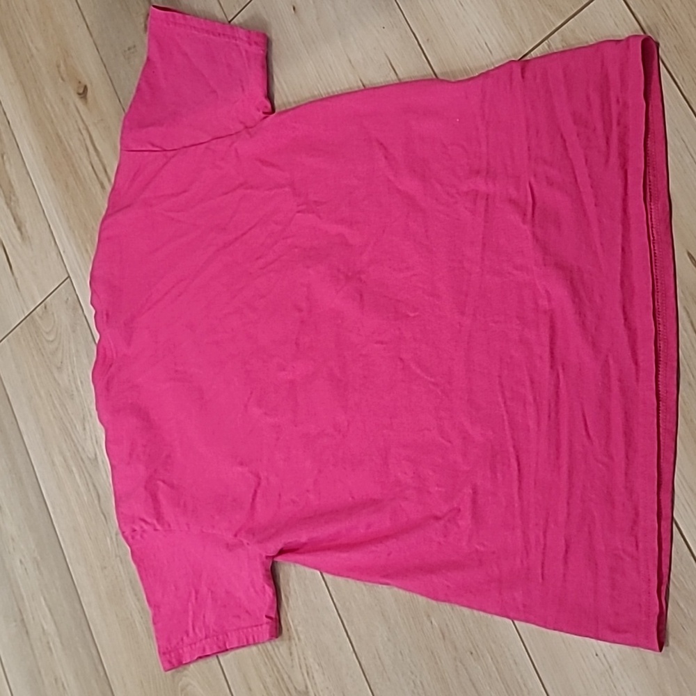 Gildan Pink Heavy Cotton T-Shirt Kitten Size M - Picture 5 of 5